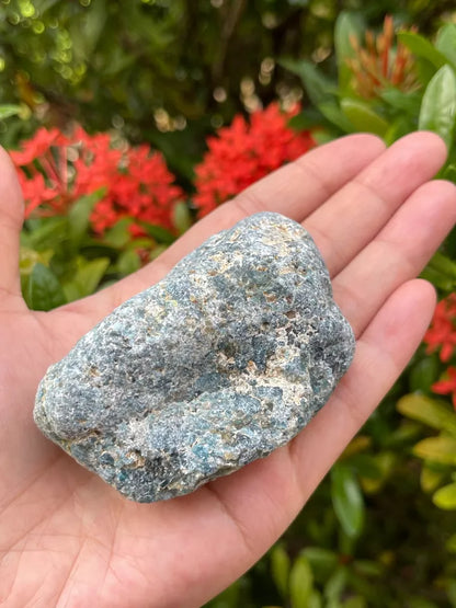 Large Apatite Rough Natural Stones, 2-4" Raw Blue Apatite, Pick A Weight