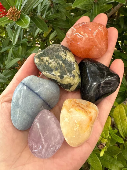 Tumbled Stone Mix, Large Mix Tumbled Stone, Healing Crystals,Wholesale Bulk Lot