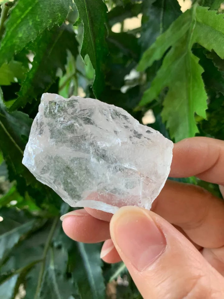 Natural Rough Clear Quartz Chunks, 1-2" Raw Clear Quartz, Pick How Many