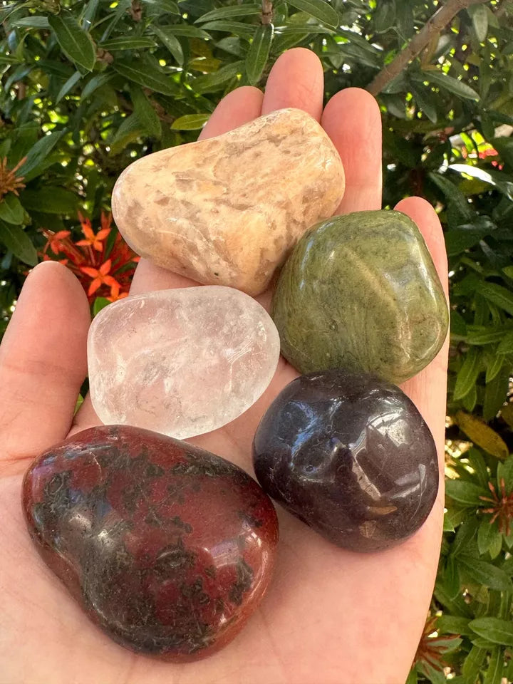 Tumbled Stone Mix, Large Mix Tumbled Stone, Healing Crystals,Wholesale Bulk Lot