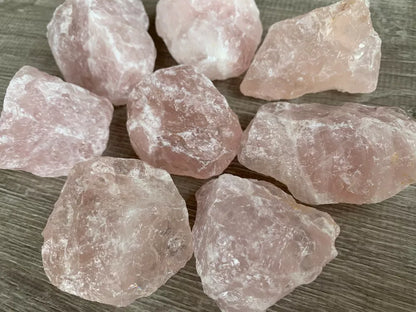 Large Rose Quartz Rough Natural Stones, 2-3" Raw Rose Quartz,Wholesales Bulk Lot