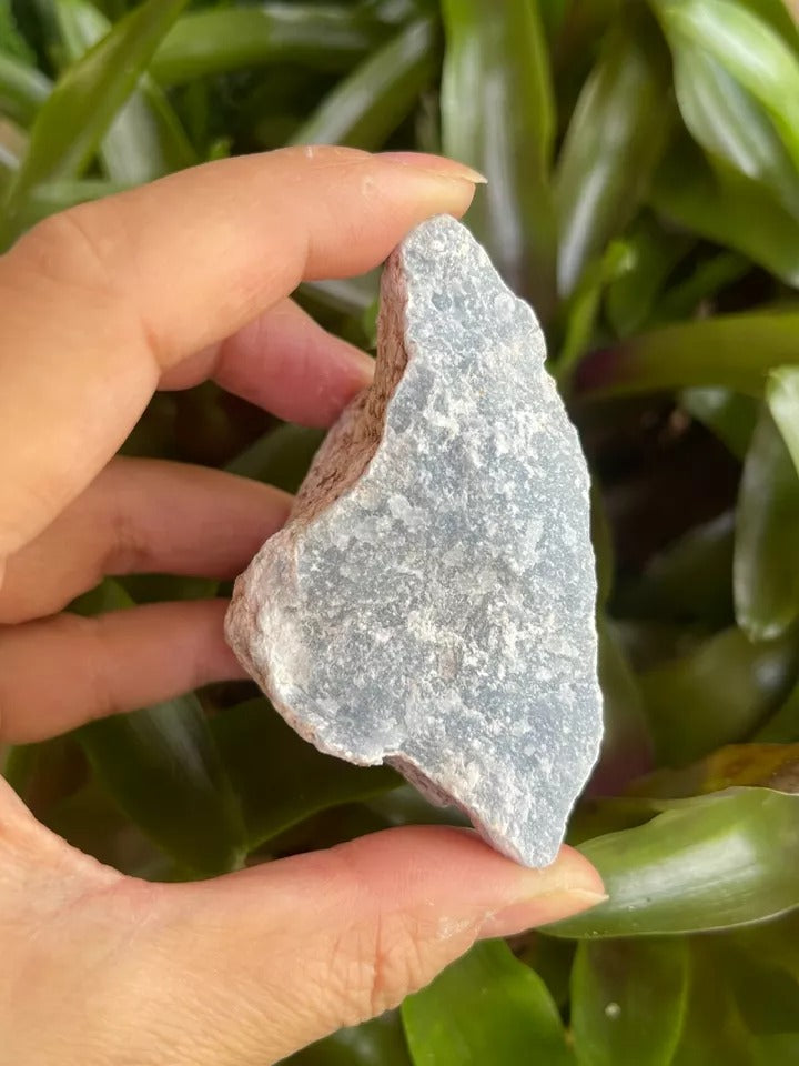 Grade A+ Large Angelite Raw Stone, 2-3 Inch Rough Angelite, Wholesale Bulk Lot