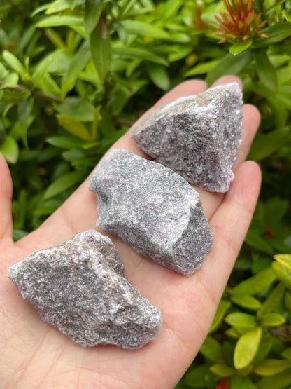 Large Lepidolite Raw Stone 2" - 3", Natural Rough Lepidolite, Wholesale Bulk Lot