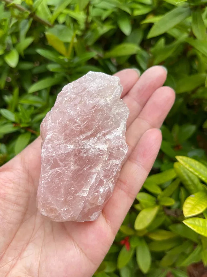 Large Rose Quartz Rough Natural Stones, 2.5"-6" Raw Rose Quartz, Pick A Weight