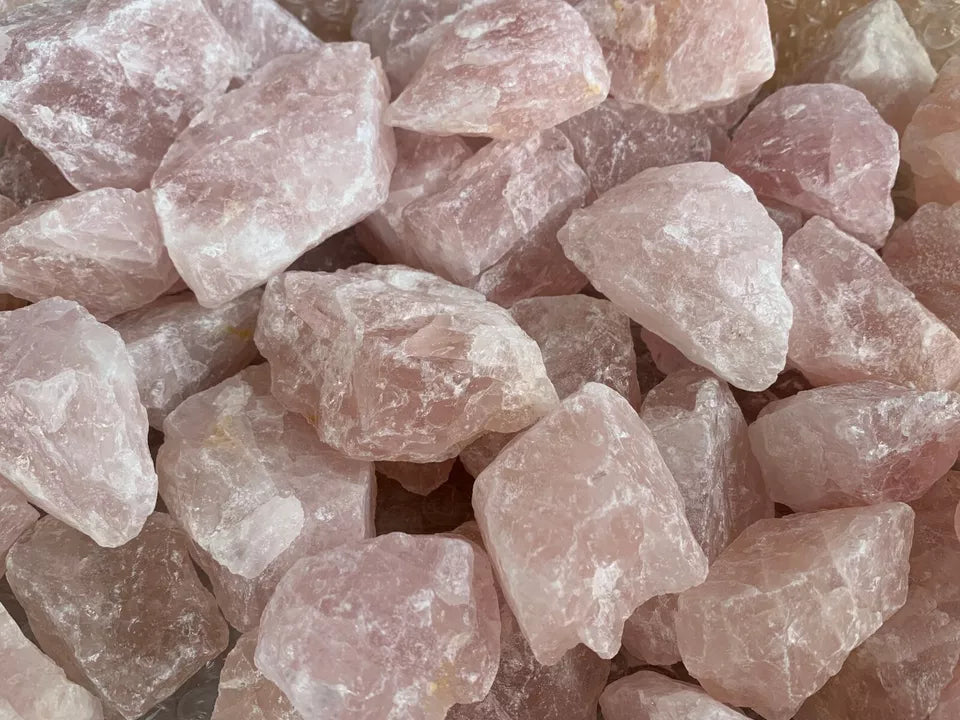 Large Rose Quartz Rough Natural Stones, 2-3" Raw Rose Quartz,Wholesales Bulk Lot