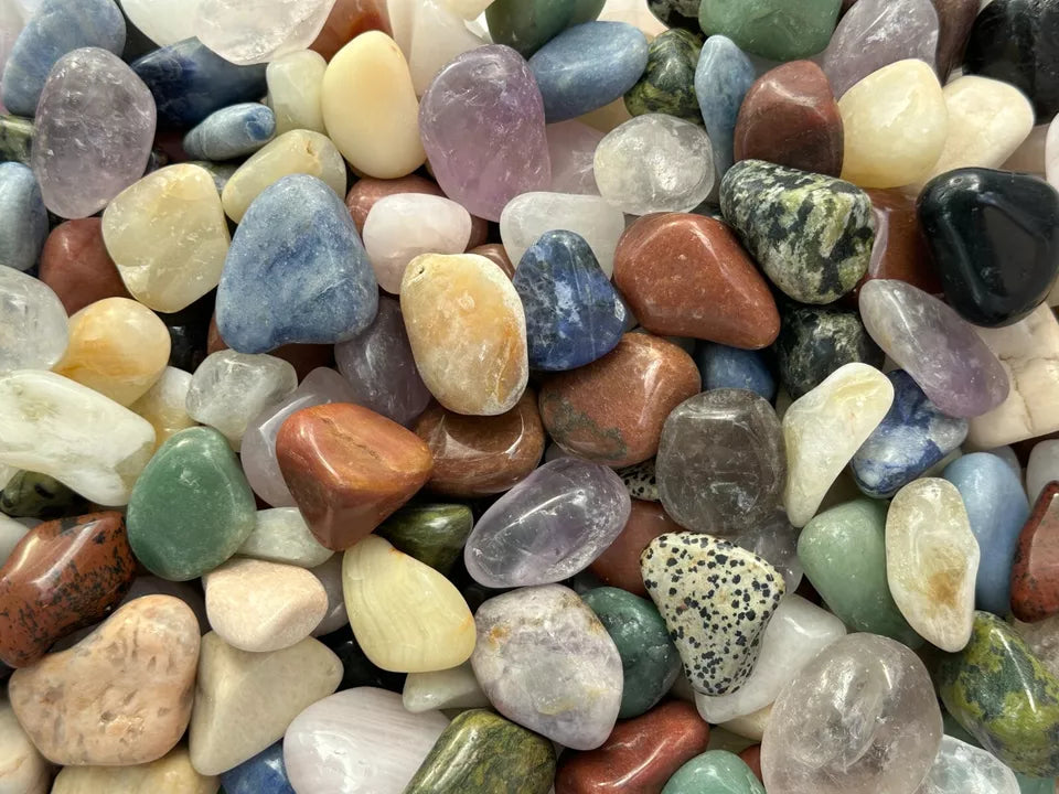 Tumbled Stone Mix, Large Mix Tumbled Stone, Healing Crystals,Wholesale Bulk Lot