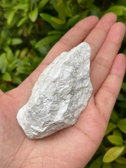 Large White Howlite Rough Natural Stones, 2-3.5" Raw Howlite Stones,Pick a Weigt