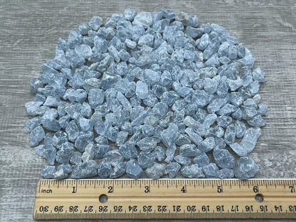 Raw Celestite Rough Stones, Small Rough Celestite, Blue Crystals, Wholesale Lot