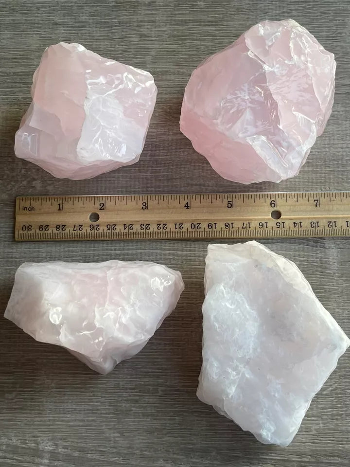 Jumbo Pink Calcite, 2.5" - 10" Raw Mangano Calcite, Pick A Weight