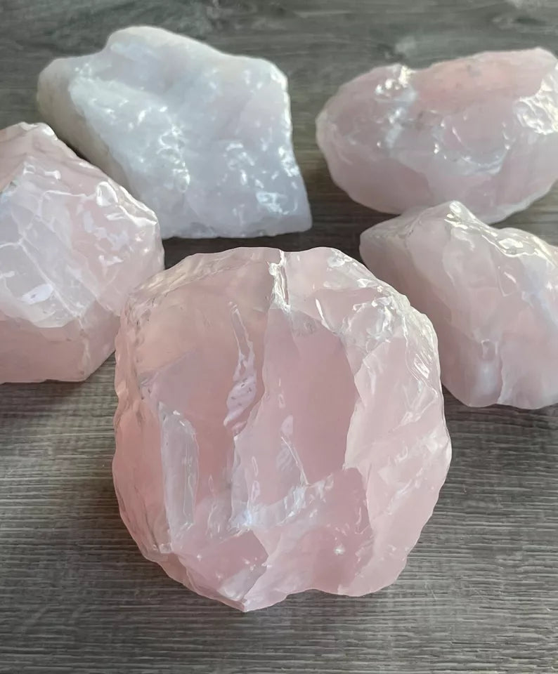 Jumbo Pink Calcite, 2.5" - 10" Raw Mangano Calcite, Pick A Weight