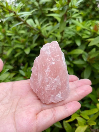 Large Rose Quartz Rough Natural Stones, 2.5"-6" Raw Rose Quartz, Pick A Weight