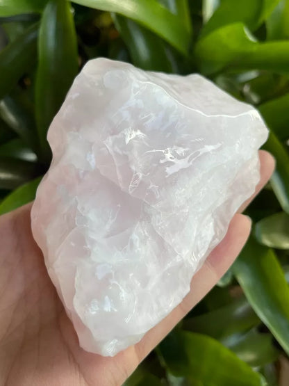 Jumbo Pink Calcite, 2.5" - 10" Raw Mangano Calcite, Pick A Weight