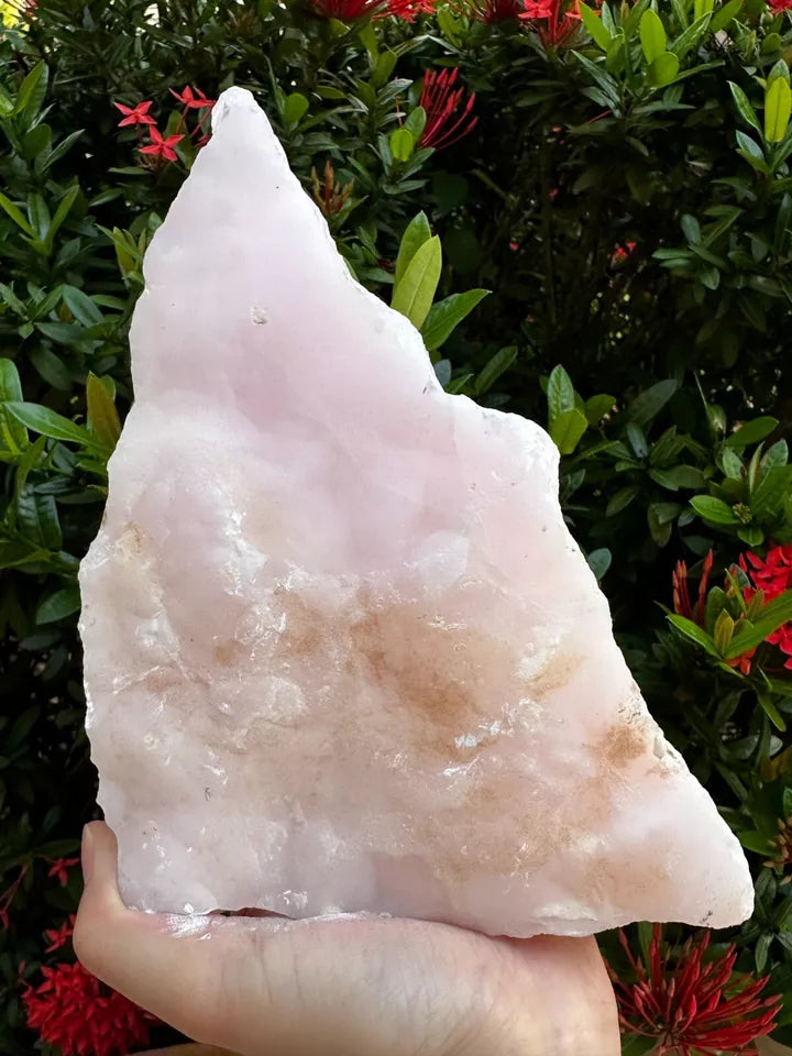 Jumbo Pink Calcite, 2.5" - 10" Raw Mangano Calcite, Pick A Weight