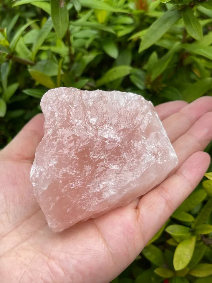 Large Rose Quartz Rough Natural Stones, 2.5"-6" Raw Rose Quartz, Pick A Weight