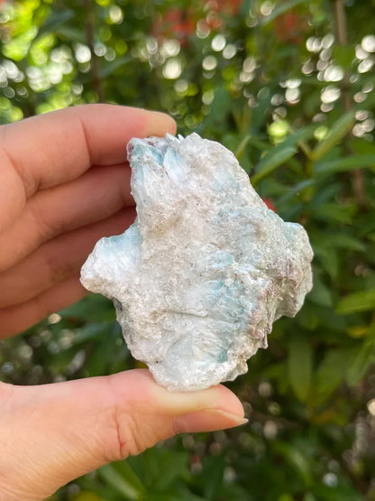 Large Larimar Rough Natural Stones, 1.5-3.5" Raw Larimar, Pick A Weight