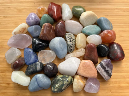 Tumbled Stone Mix, Large Mix Tumbled Stone, Healing Crystals,Wholesale Bulk Lot