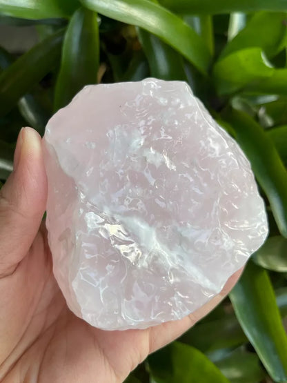 Jumbo Pink Calcite, 2.5" - 10" Raw Mangano Calcite, Pick A Weight