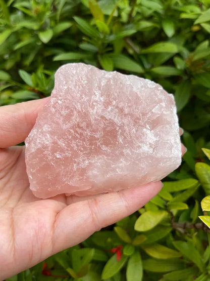 Large Rose Quartz Rough Natural Stones, 2.5"-6" Raw Rose Quartz, Pick A Weight